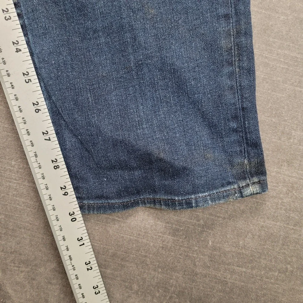 Polo Ralph Lauren Men Jeans Dark Wash Straight Leg Denim Pants Actual Size 34x30